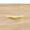  Coffee Tables, 2 Pcs, Sonoma Oak, 50x50x40 Cm