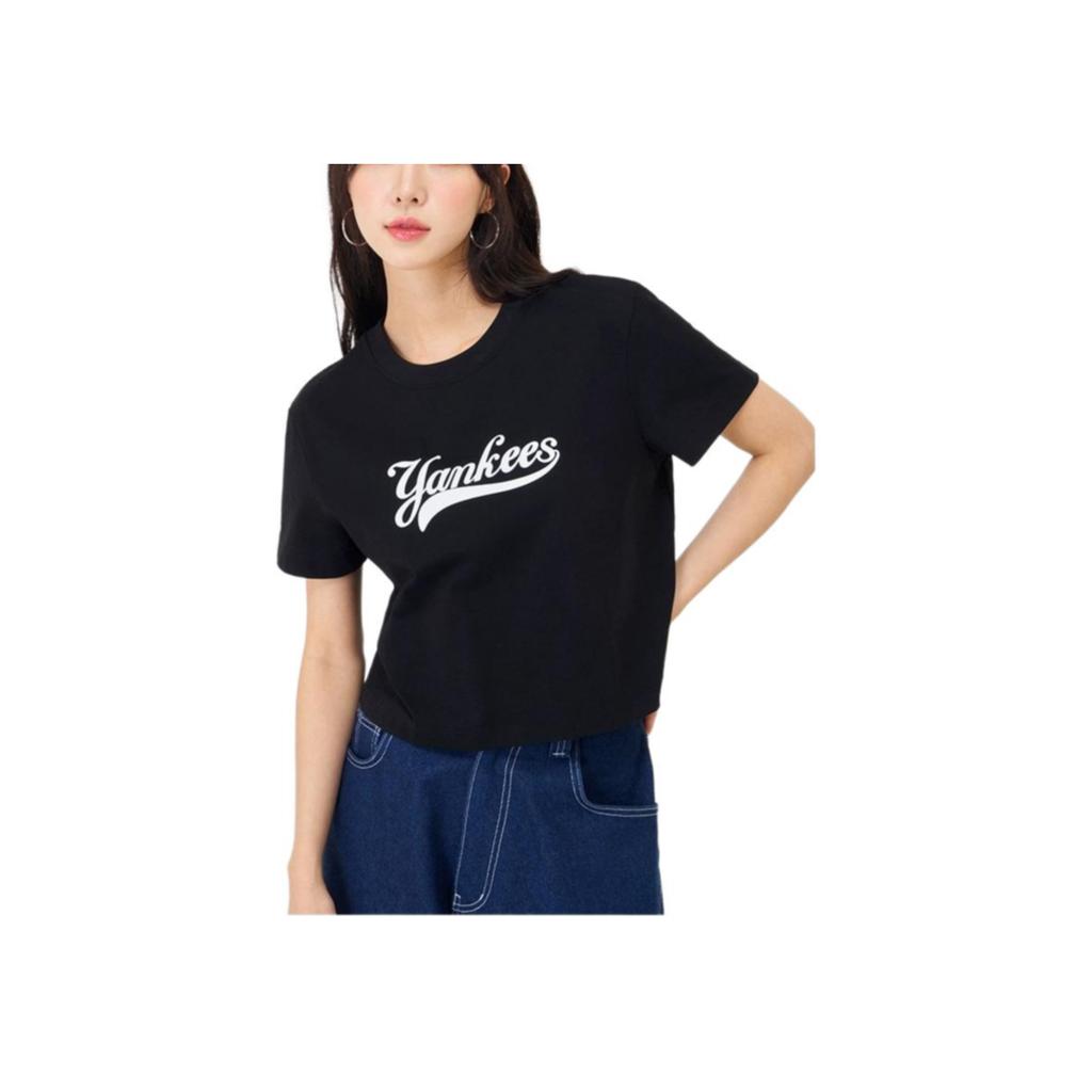 New MLB New York Yankees T Shirts Women's Black 3FTSV1243-50BKS