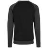 Build Your Brand Mens Crew Neck Raglan T-Shirt