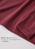 910 Merino Wool Crew Neck Made in Japan Cut and Sewn Super 120 Long Sleeve Inner Base Layer Underwear Mountaineering Plain A [SPAN] T-Shirt Women's
