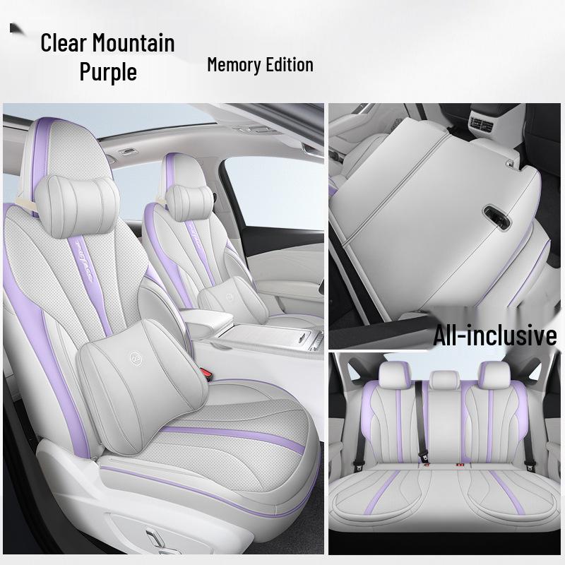 Universal Full Leather Car Seat Cushion for Xingrui L - New Style, All-Season, Five-Seat Fit