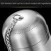 Hot Pot Weibao Spice Filter Tea Infuser 316 Stainless Steel Stew Marinade Bag Kitchen Novel Kitchen Accessories Seasoning Ball