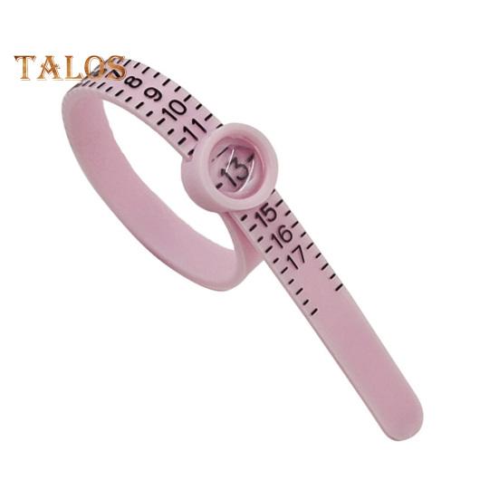 2 Pcs Ring Sizers with Magnified Glass for Convenient Reading Accurate Scale 1-17 Ring Measuring Belt Reusable US Finger Size Gauge Jewelry Sizing