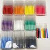 30Pcs Soft Micro Braces Brush Bendable Teeth Cleaning Tools Orthodontic Braces Cleaner Brush  Travel