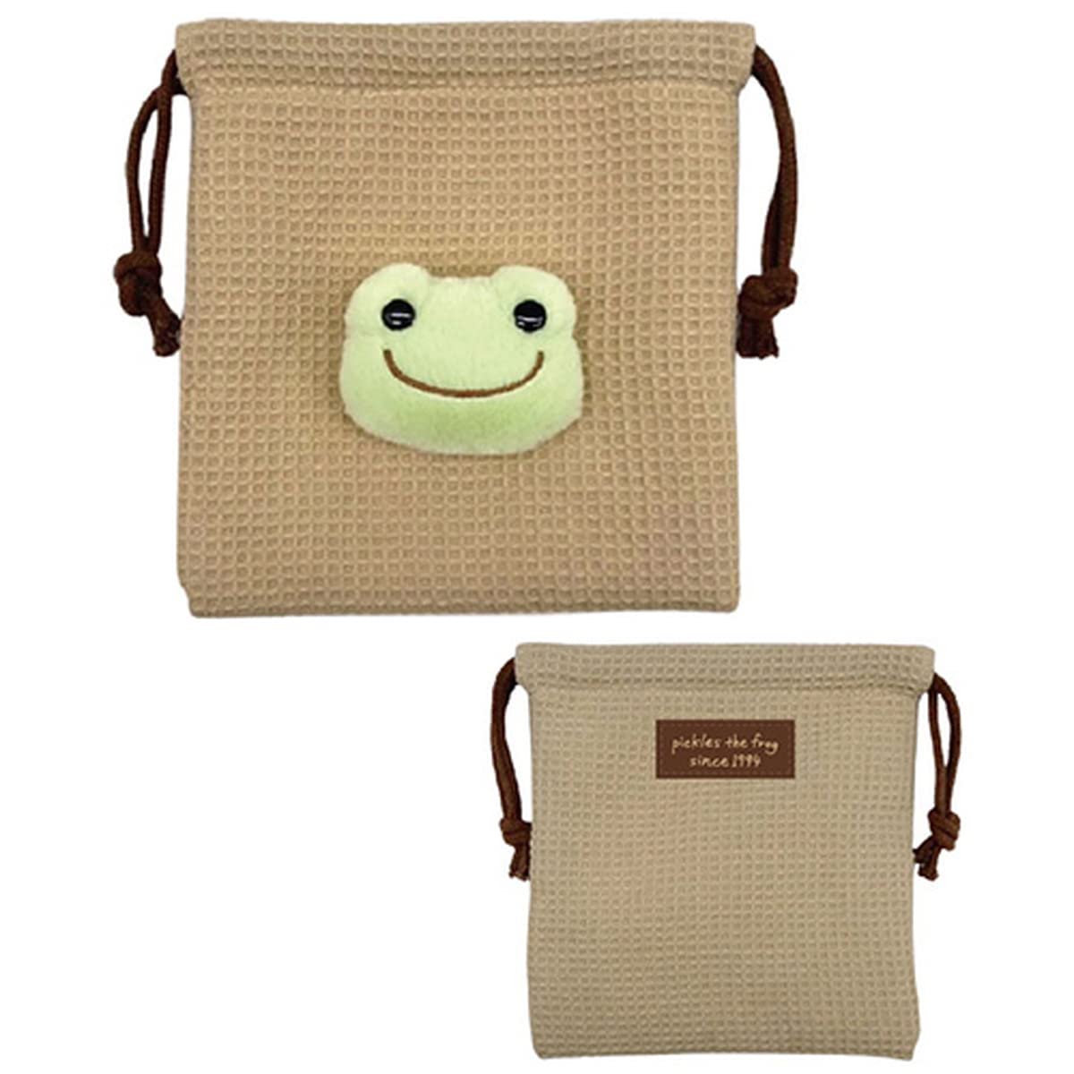 

Сумка на шнурке Nakajima Corporation Pickles Boa Face Waffle Mocha 173805-22