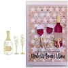 3pcs/set Wine Bottle Cup Metal Cutting Dies Stencil Scrapbooking Photo Album Card Paper Embossing