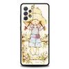 Phone Case for Samsung Galaxy A55/A35/A15/A14/A13/A25/A71/A72/A73/A32/A33/A52/A52S/A41/5G Soft TPU Shell Sarah Kay Girls Cute