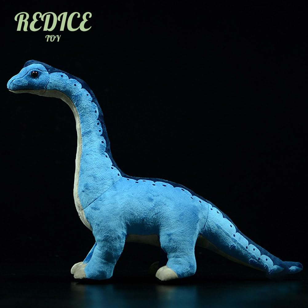 REDICE Extra Large Dinosaur Plush Toy - Soft to the Touch - Brachiosaurus Stuffed Animal - Jurassic Period - Realistic Toy - 2150cm - Doll - Gift -