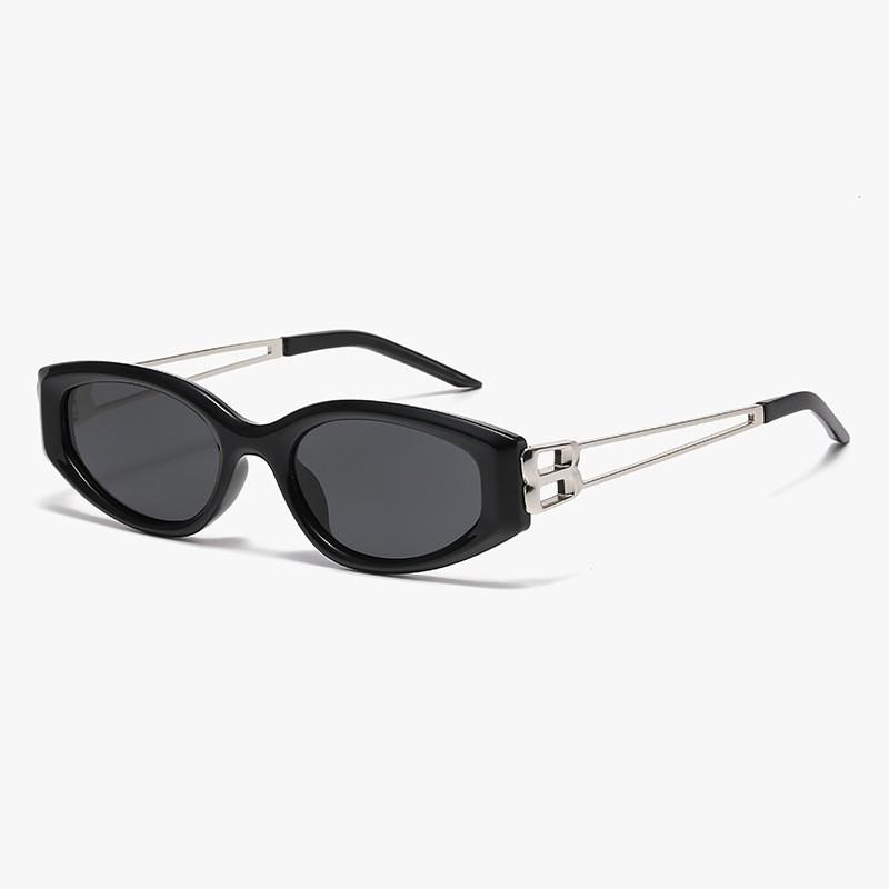 New fashion advanced sense UV protection cat eye sunglasses versatile sunglasses street sunglasses