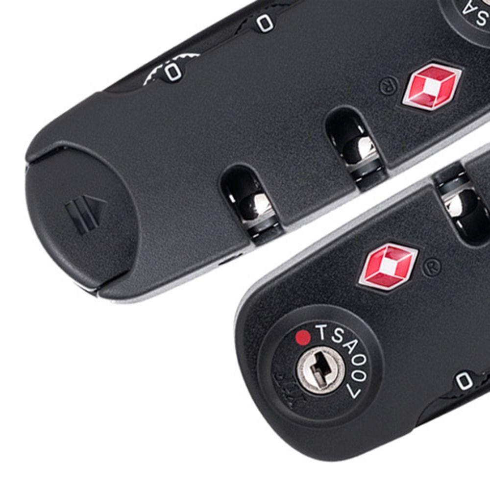 Durable Travel Cabinet Locker 3 Digit Combination Lock Customs Password Lock Security Tool Suitcase Luggage Coded Lock