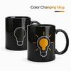 Color Changing Cup Ceramic Discoloration Coffee Tea Milk Mugs Creative Discoloration Mug Gifts  