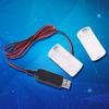 USB C Type-C Power Supply Adapter for LR14 Battery Replace LR14 Battery for Toy