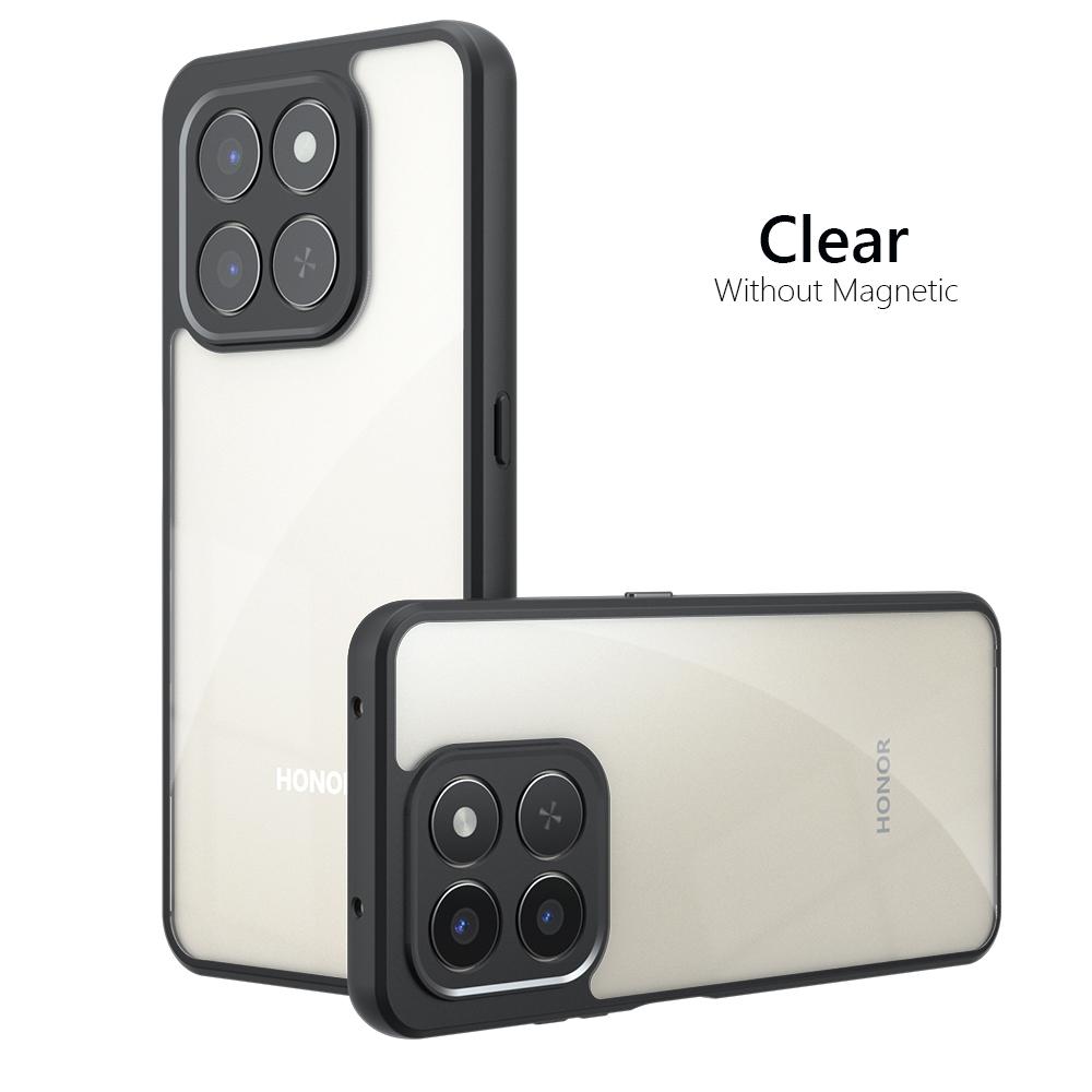 For Magnetic Wireless Charging Case For Honor X7D HonorX7D Honor 400 Smart 400Smart Shockproof Matte Back Cover Coque