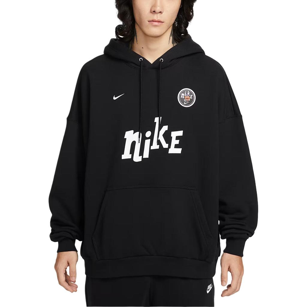 Nike Sweatshirts Men's Black Hooded Non Detachable Moderate IM9356-010