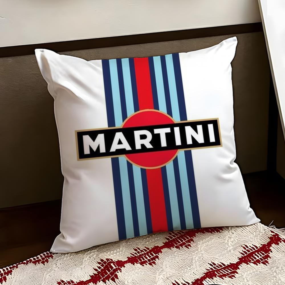 Car Cool MMartiniES Cushion Cover Reversible Soft Durable Pillow Cover Home Car MultiScene Use for Daily Comfort