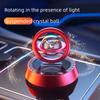 Solar powered suspended car ornaments, automatic rotation of the center console, light-sensitive ornaments, and car aromatherapy