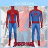 Spider-Man 4 Cosplay Overall aus Polyesterstoff für Halloween-Kostüm