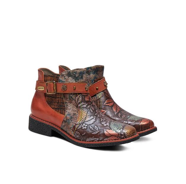 Laura Vita Cocralieo 44 Brown Ankle Boots