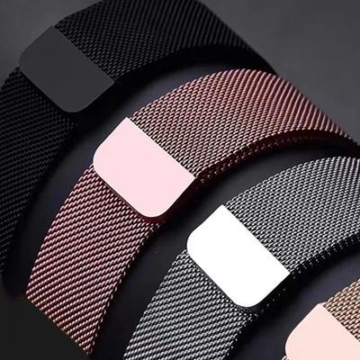 Mailänder Schleifenbänder Für Apple Watch ultra 2 Armband 49mm 44mm 40mm 45mm 41mm 42 46mm correa bracelet iWatch Serie 3 6 se 7 8 9 10