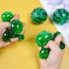 Simulierter Wassermelonen-Perlenball Wasserperlen Belüftungsball Spielzeug für Erwachsene und Kinder zum Drücken, Kneten und Stressabbau