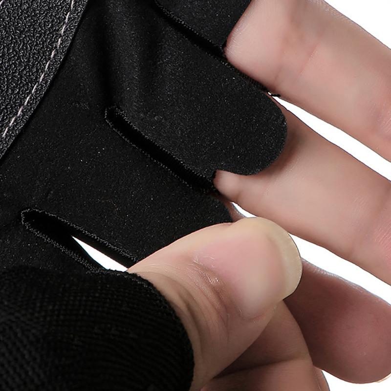 Outdoor Sports Protective Half Finger Gloves For Men Women Universal Open Finger Resistant Motorcycle Bike Gloves