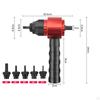 Drill Electric Rivet Adapter M3 M4 M5 M6 M8 Non-Slip Handle Compact Professional for Outdoor