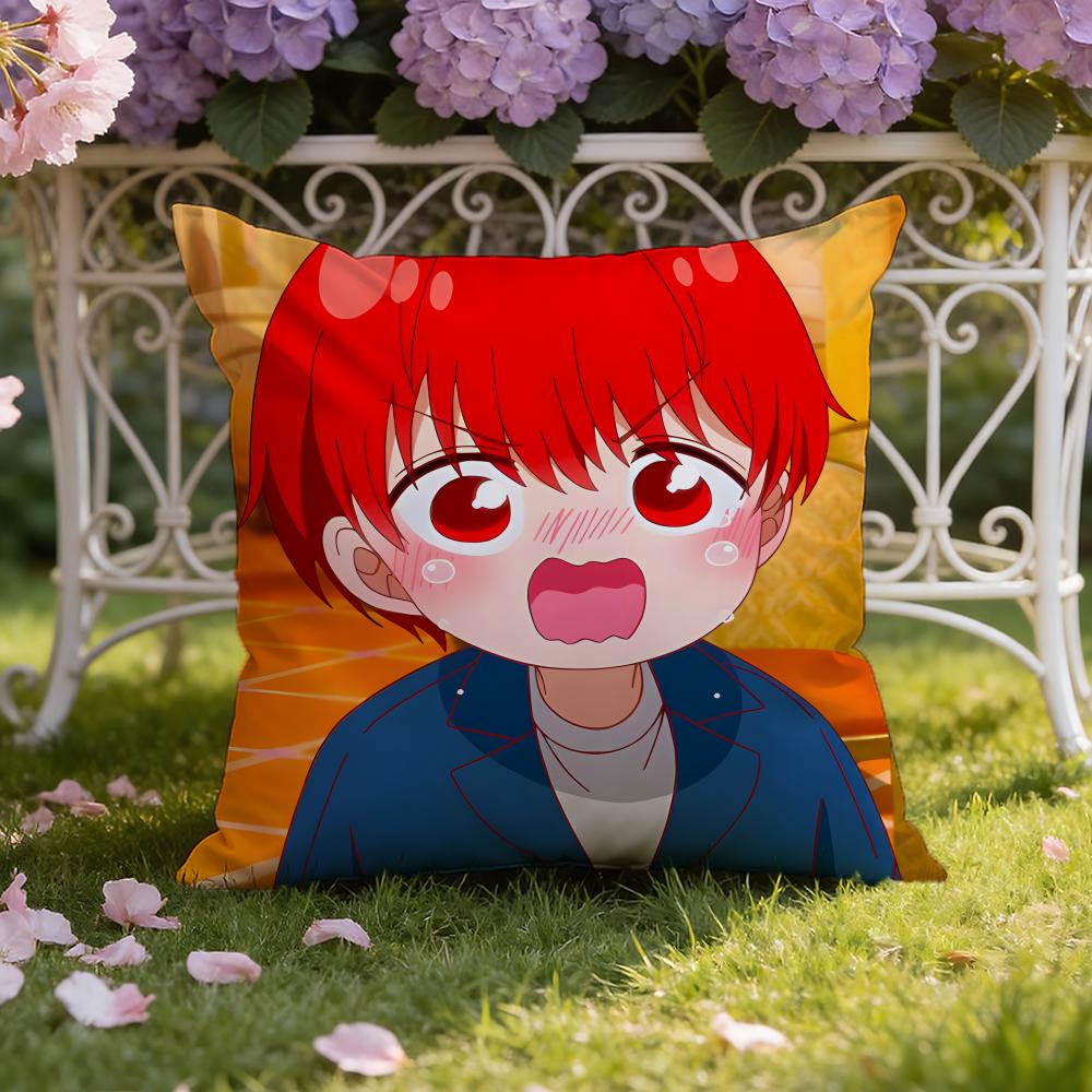 M-Mikadono Sanshimai wa Angai, Choroi Cushion Cover Home & Car Dual-Scene Pillow Cover: Reversible for Premium Comfort