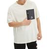 Puma Logo Zip Pocket Tee 'White' Men's 535418-65