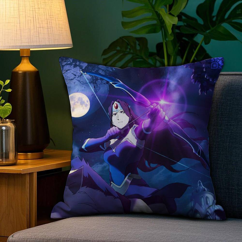 Game Cool D-Dota 2 Pillow Case Sofa Living Room Bedroom Double-sided Printing Square Cushion Nap Time Cushion Cover