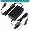 Chargeur de batterie 36 Volts 2 Ampères pour 36V Boreem Jia, Minimoto, Rad2Go, TaoTao, X-Treme Etc., VTT, Kart