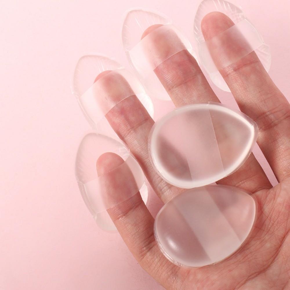 Mini Silicone Fingertips - Reusable Fragrance-Free Makeup Brushes for Foundation Concealer and Powder Tools