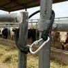 Farmářský zámek dveří proti kolizi odolný proti korozi Spona z tkané šňůry Stabilní držák dveří Stodola
