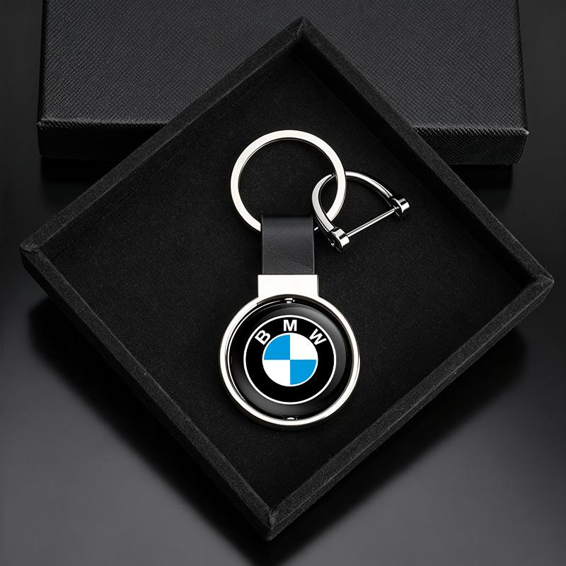 1PC Double-Sided Logo Keychain Luxury Car Keychain for BMW 1 3 4 5 6 7 Series X1 X3 X4 X5 X6 G20 G38 F20 F39 F48 E46 E60 E36 E39 gzsh02