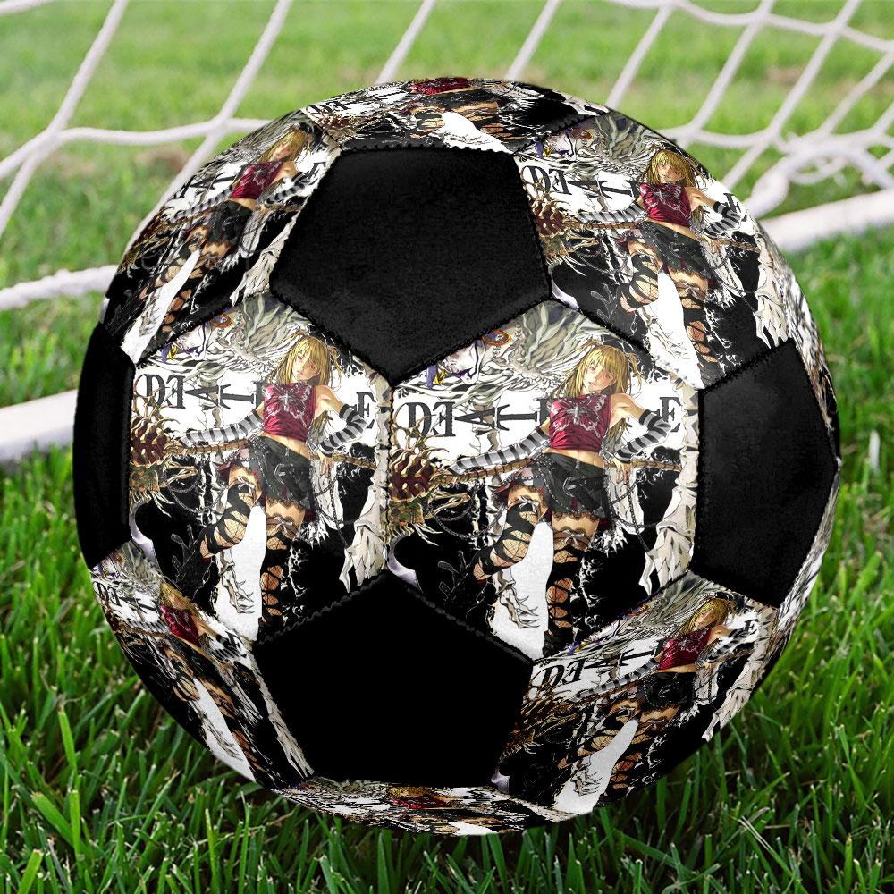 1pc Death Note Soccer Ball Size 5 Indoor Soccer Ball Fashion Colorful Backyard Game - Great For Sports Fans Gift HE10