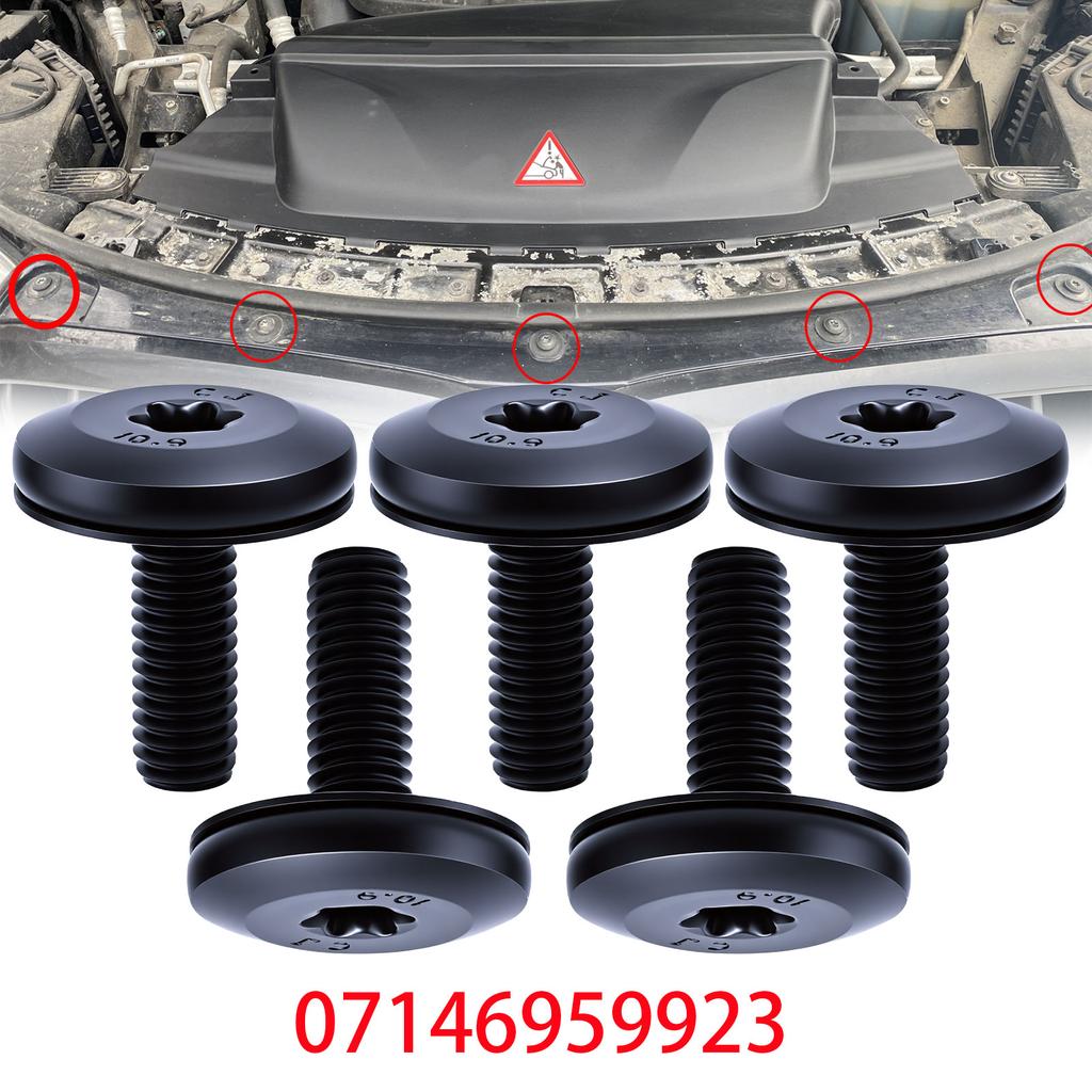 07146959923, 41618172499, 41610151433 For BMW 1 3 5 6 Series Headlight Mounting Bolt Screw Torx-Head Bolt/Screw