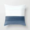 Watercolor Blue Cushion Cover Abstract Marble Geometric Pattern Sofa Pillowcase Bedroom Home Decor Car Office Decorative 45x45cm