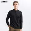 AETEL Unisex Long Sleeve Antibacterial Polo Shirt