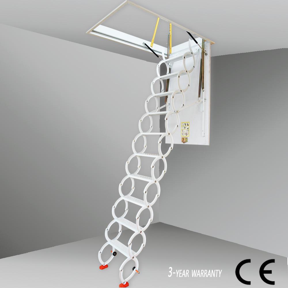 Automatic Folding Indoor Attic Extension Ladder