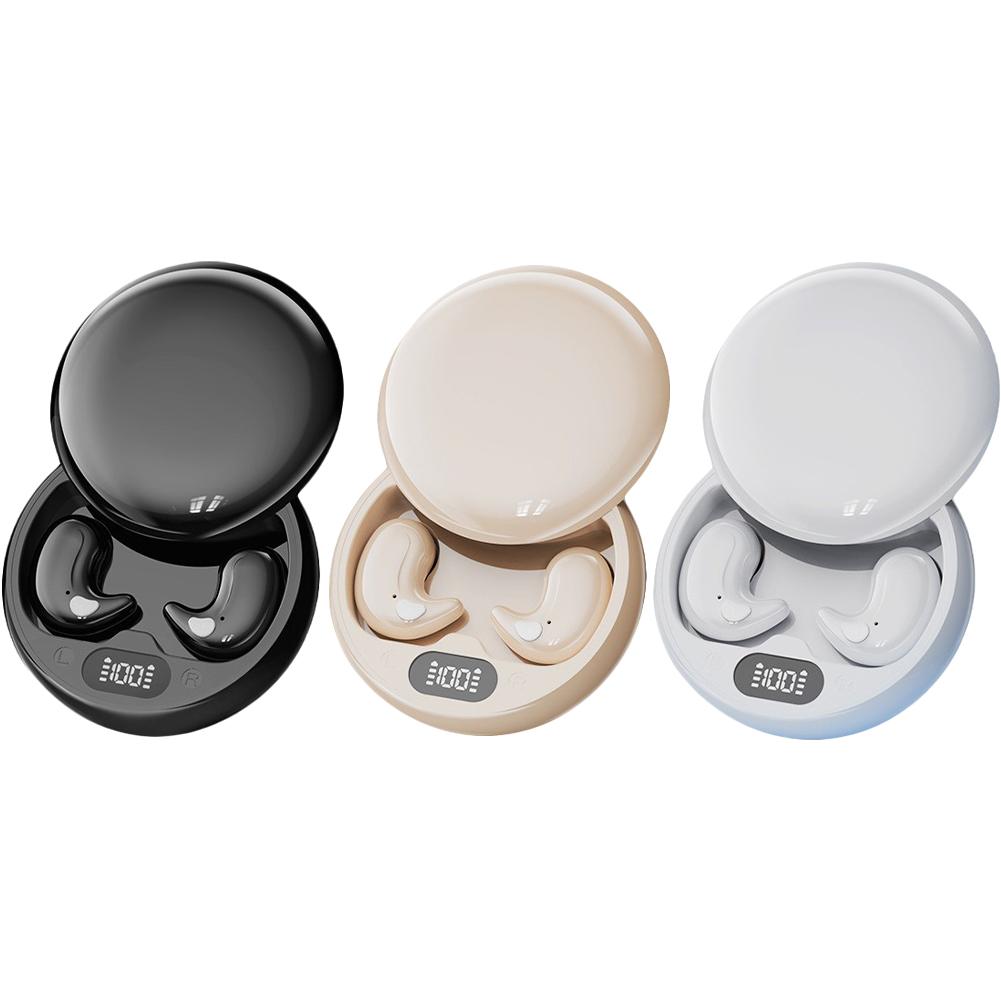 Wireless Earbuds BT 5.4 Sleep Earbuds in Ear Touch Screen Earphones LED Power Display Headset for Sleeping Sport