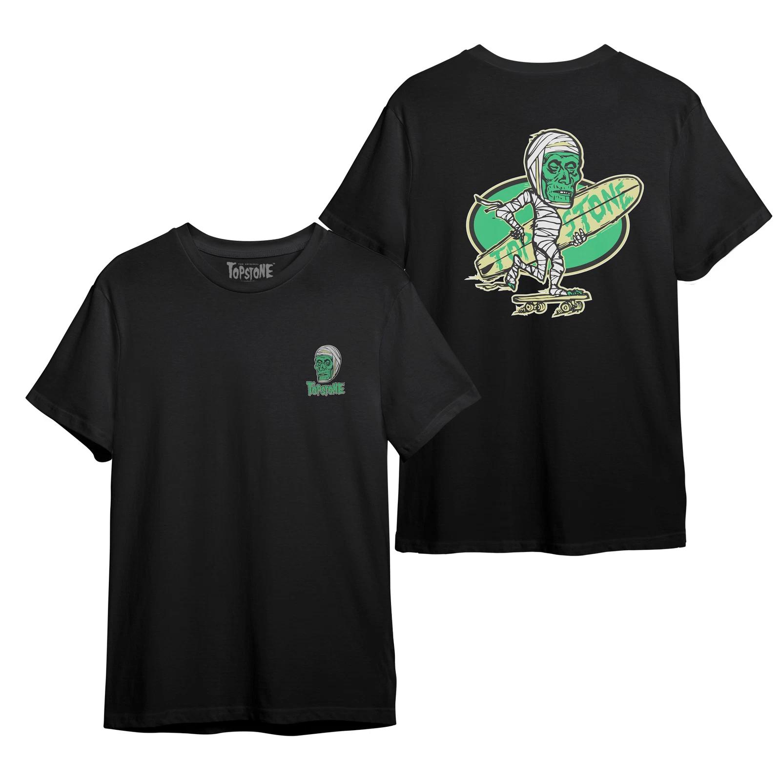 TOPSTONE HORROR Surf Mummy T-Shirt Black S-2XL NEW XL