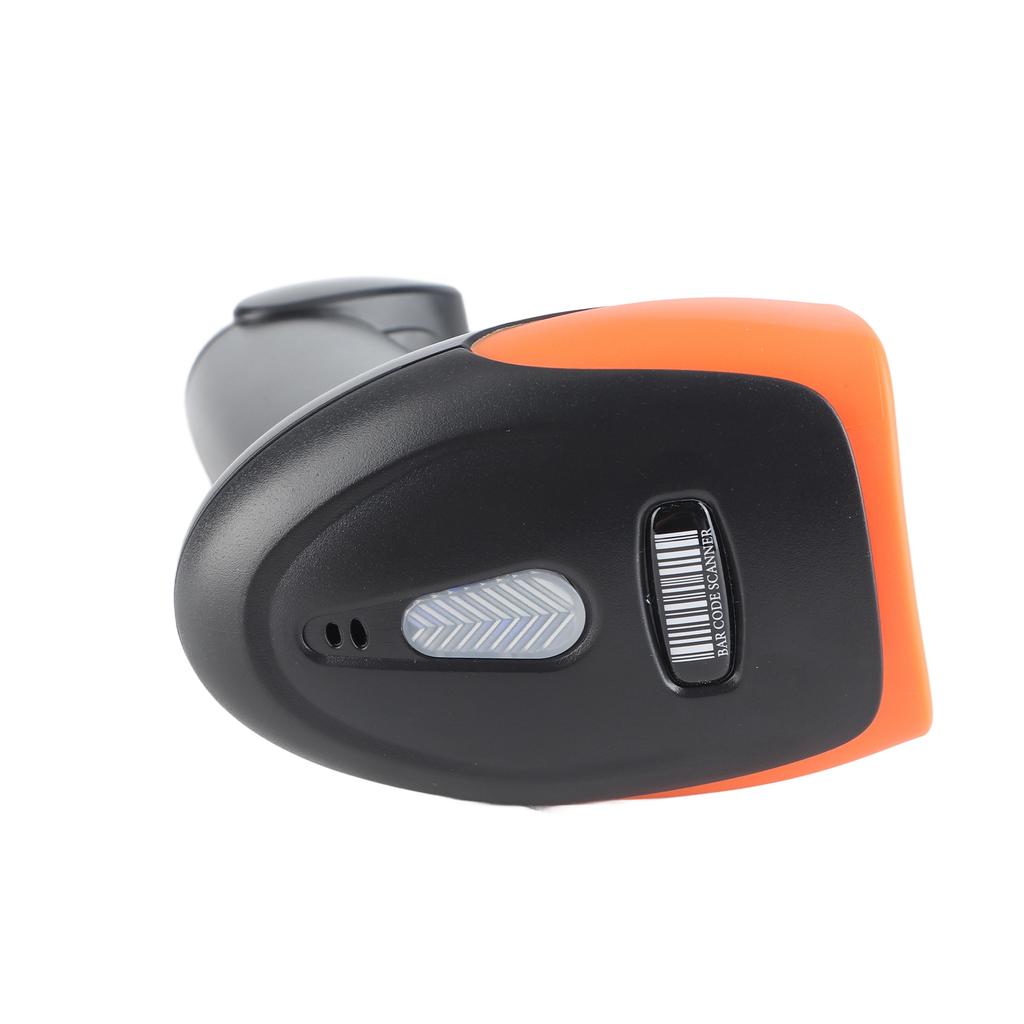 Bezprzewodowy skaner kodów kreskowych BT Szybka odpowiedź Wygodny przycisk odbicia Ręczny czytnik QR do dostawy supermarket