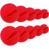 10pc Red Foam Sponge Noses Novelty Cosplay Nose Clown Nose for Christmas Comic Costume Party Favors Magic Dress Circus Kid Adult