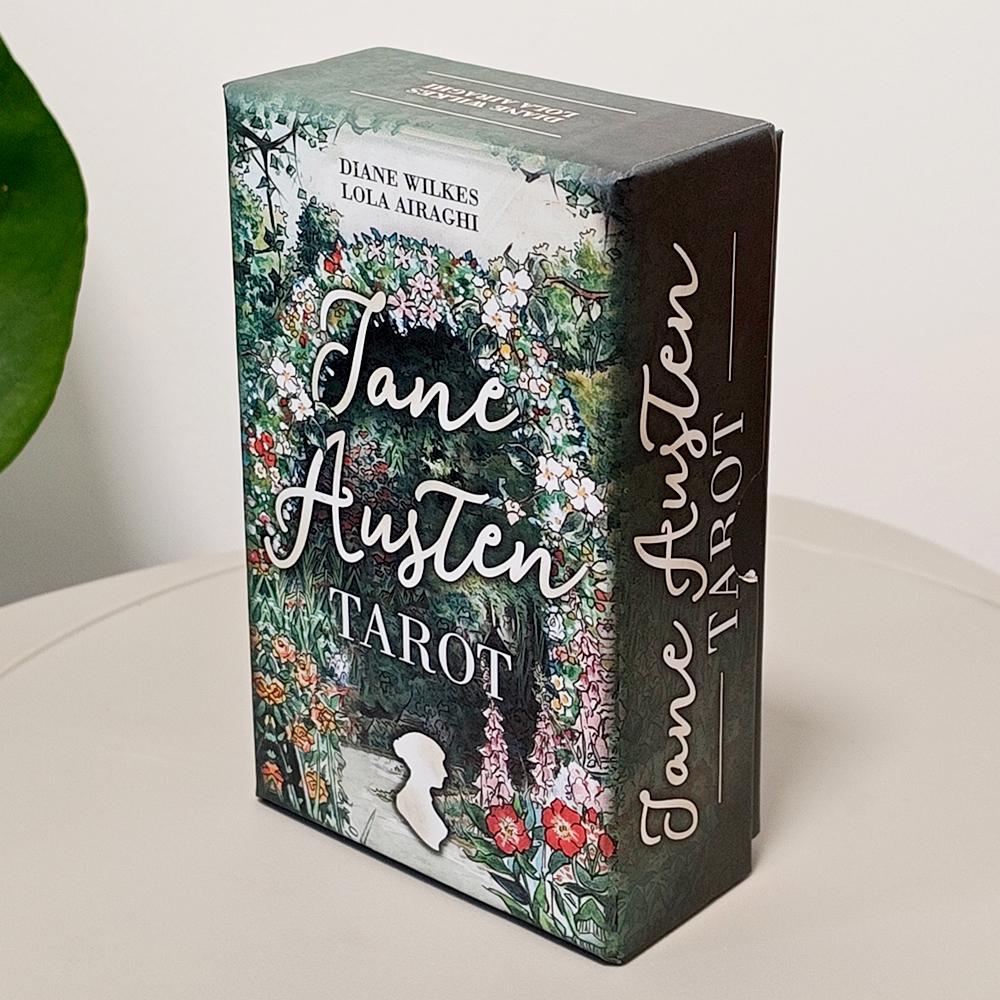 12*7cm Jane Austen Tarot in Rigid Box - A Regency Romance Divination Deck for Literature Lovers, 78-Card Deck