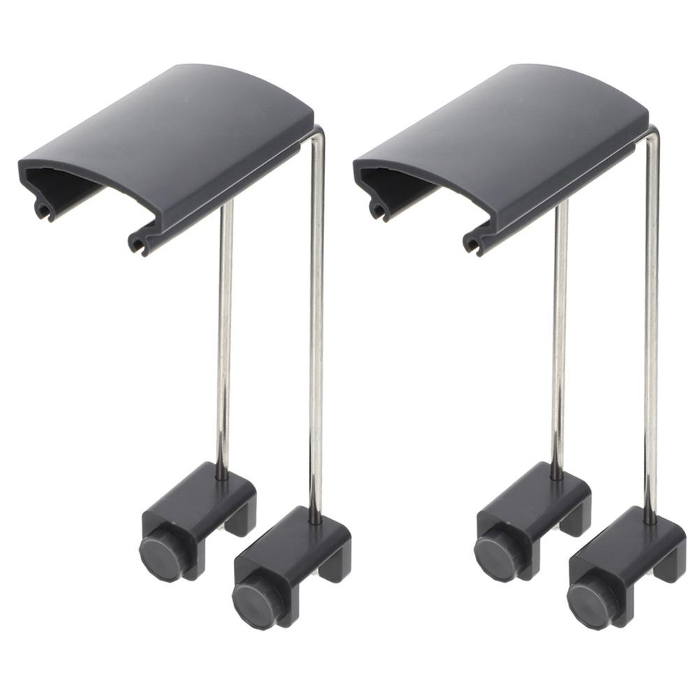 2 Pcs Adjustable Aquarium Light Bracket Fish Tank Led Holder Slides Lamp Stand Riser Clips Accessories Aquarium Lamp Bracket