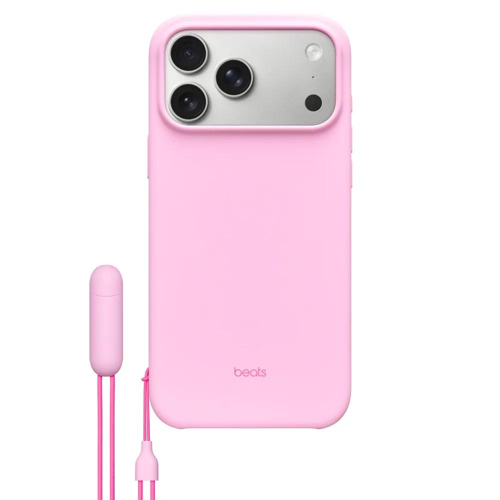 Beats ist geeignet für iPhone 17 Pro Max / iPhone 17 Pro Max Hülle mit Band, MagSafe-Unterstützung und Kamerasteuerung, offizielle Replik