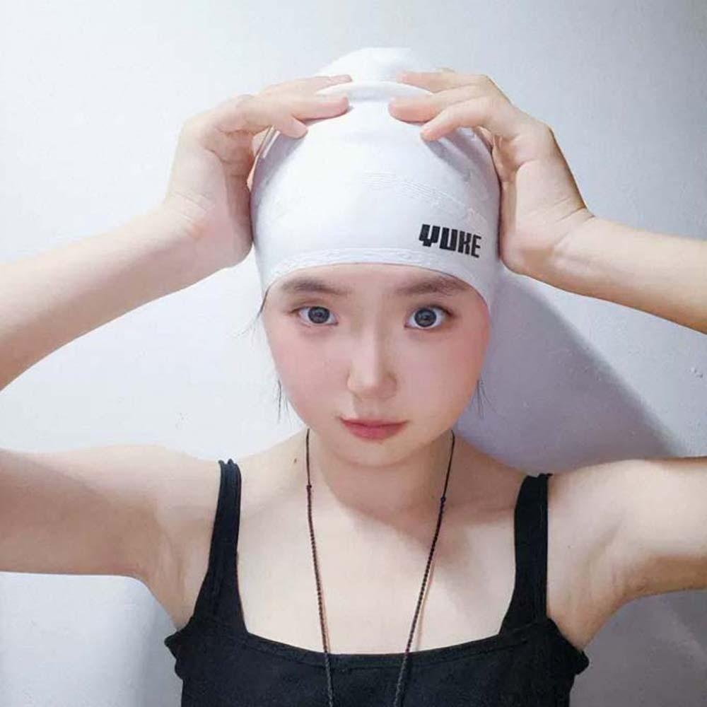 Elastic Snorkeling Cap Soft Swim Head Hood Major Bathing Cap Diving Hat  Women