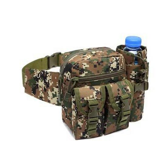 Unisex Multifunctional Waterproof Fanny Pack - Large Capacity for Outdoor Sports, Running, Work, and Fishing