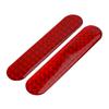 Keep Safe and Stay Visible with 2 Reflective Tape Stickers for Car Doors