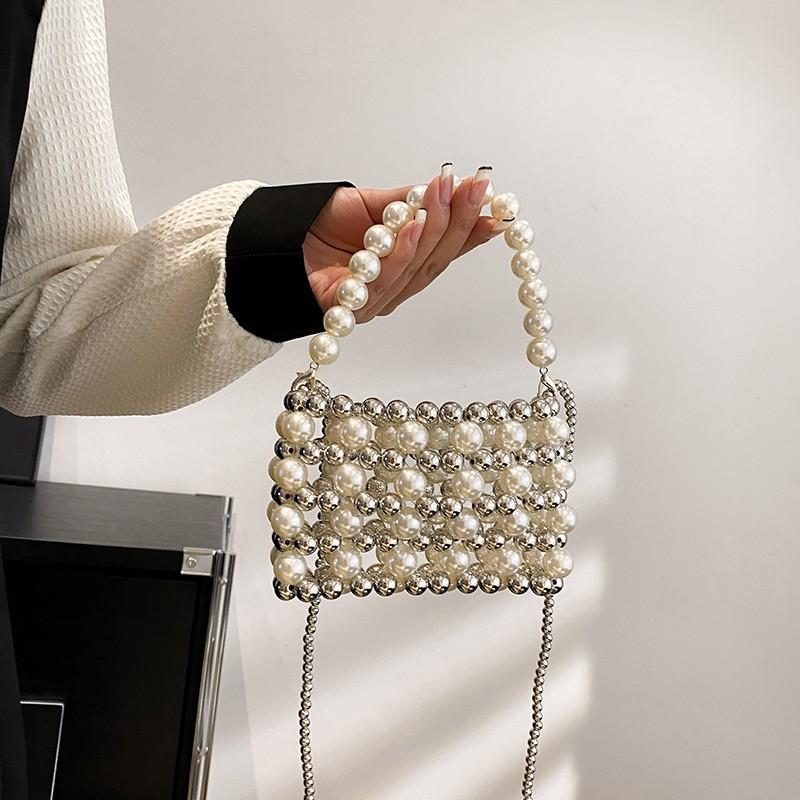 Mini Pearl Bag Women's 2025 New Trendy Versatile Chain Bag Ins Crossbody Handbag