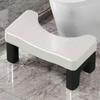 Tabouret de Toilette en Plastique PP Pour Adultes et Enfants, Repose-pieds Antidérapant pour Salle de Bain, Aide au Soulagement pour Femmes Enceintes et Hémorroïdes